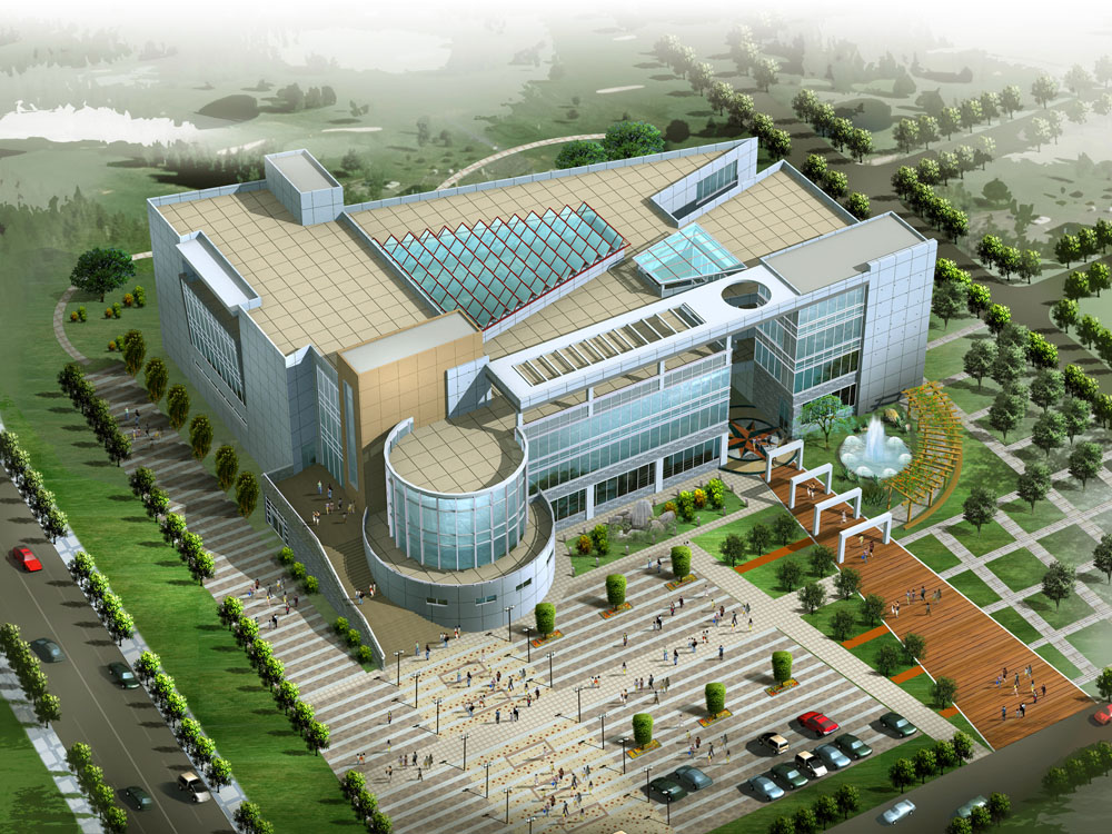 俊竹3d图书馆客流统计系统解决方案